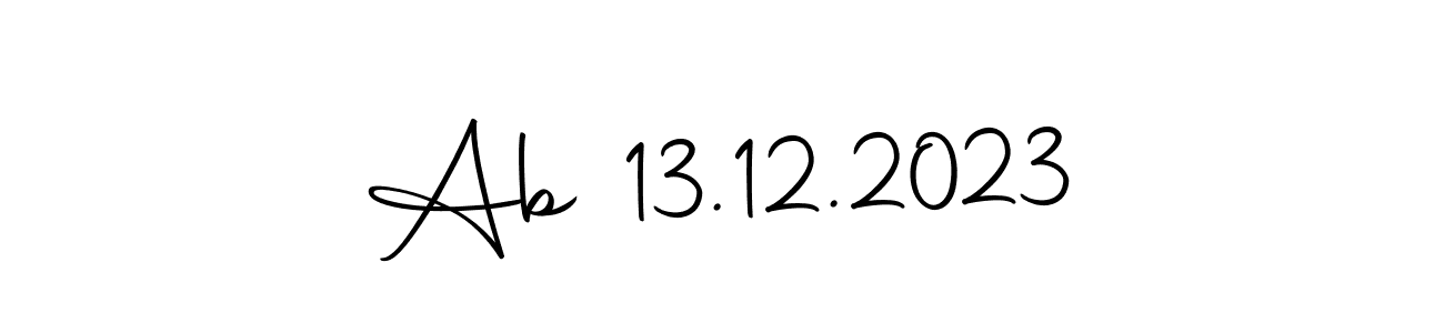 You should practise on your own different ways (Autography-DOLnW) to write your name (Ab 13.12.2023) in signature. don't let someone else do it for you. Ab 13.12.2023 signature style 10 images and pictures png