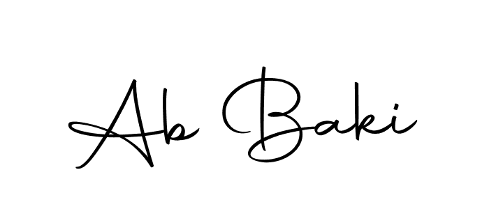 It looks lik you need a new signature style for name Ab Baki. Design unique handwritten (Autography-DOLnW) signature with our free signature maker in just a few clicks. Ab Baki signature style 10 images and pictures png