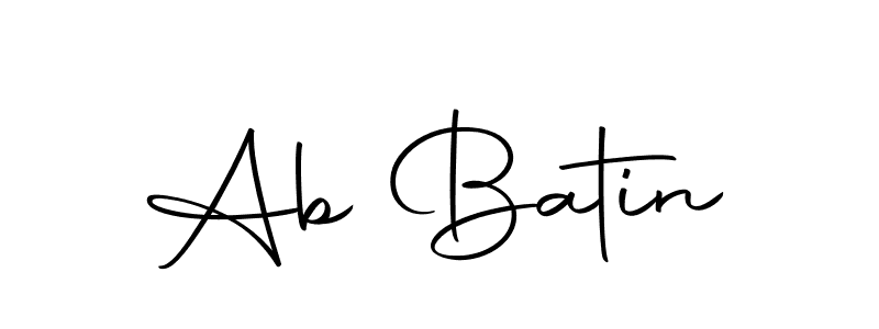 How to Draw Ab Batin signature style? Autography-DOLnW is a latest design signature styles for name Ab Batin. Ab Batin signature style 10 images and pictures png