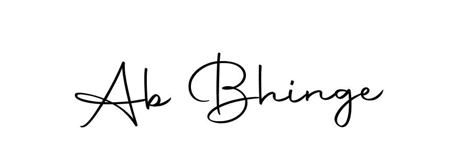 Similarly Autography-DOLnW is the best handwritten signature design. Signature creator online .You can use it as an online autograph creator for name Ab Bhinge. Ab Bhinge signature style 10 images and pictures png