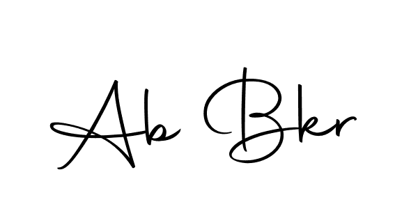 if you are searching for the best signature style for your name Ab Bkr. so please give up your signature search. here we have designed multiple signature styles  using Autography-DOLnW. Ab Bkr signature style 10 images and pictures png