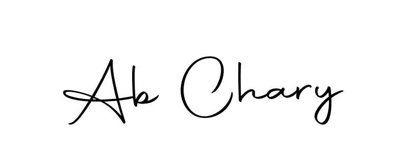 Here are the top 10 professional signature styles for the name Ab Chary. These are the best autograph styles you can use for your name. Ab Chary signature style 10 images and pictures png