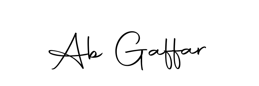 Also we have Ab Gaffar name is the best signature style. Create professional handwritten signature collection using Autography-DOLnW autograph style. Ab Gaffar signature style 10 images and pictures png