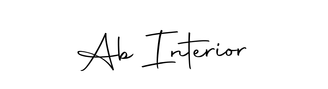 See photos of Ab Interior official signature by Spectra . Check more albums & portfolios. Read reviews & check more about Autography-DOLnW font. Ab Interior signature style 10 images and pictures png