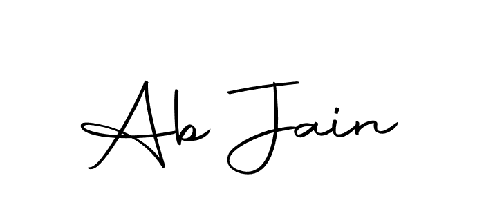 Best and Professional Signature Style for Ab Jain. Autography-DOLnW Best Signature Style Collection. Ab Jain signature style 10 images and pictures png