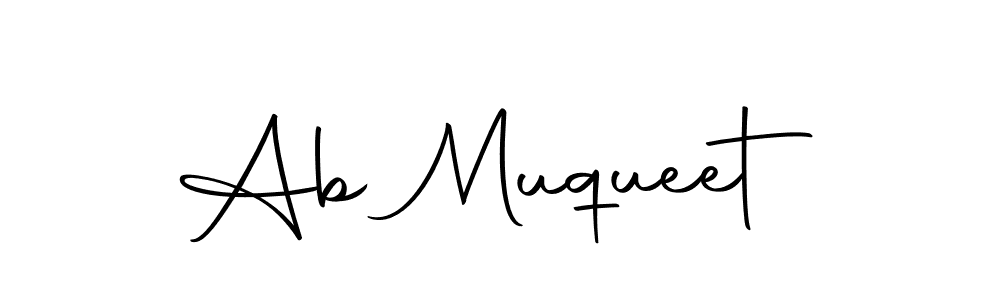 if you are searching for the best signature style for your name Ab Muqueet. so please give up your signature search. here we have designed multiple signature styles  using Autography-DOLnW. Ab Muqueet signature style 10 images and pictures png