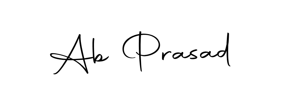 Make a beautiful signature design for name Ab Prasad. Use this online signature maker to create a handwritten signature for free. Ab Prasad signature style 10 images and pictures png