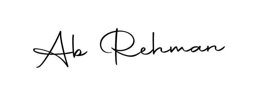 You should practise on your own different ways (Autography-DOLnW) to write your name (Ab Rehman) in signature. don't let someone else do it for you. Ab Rehman signature style 10 images and pictures png