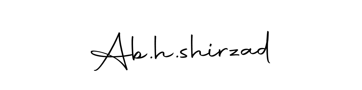 Ab.h.shirzad stylish signature style. Best Handwritten Sign (Autography-DOLnW) for my name. Handwritten Signature Collection Ideas for my name Ab.h.shirzad. Ab.h.shirzad signature style 10 images and pictures png