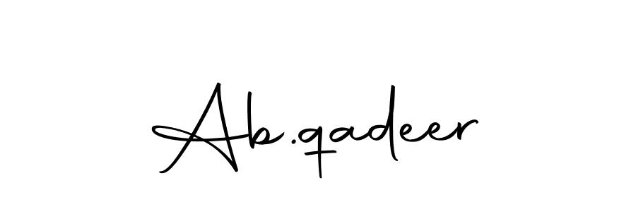 Here are the top 10 professional signature styles for the name Ab.qadeer. These are the best autograph styles you can use for your name. Ab.qadeer signature style 10 images and pictures png