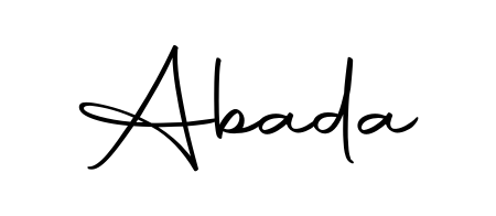 Create your official email sign-off with Abada name in Autography-DOLnW style. Crisp, clean, and perfectly legible across all screens. Abada signature style 10 images and pictures png