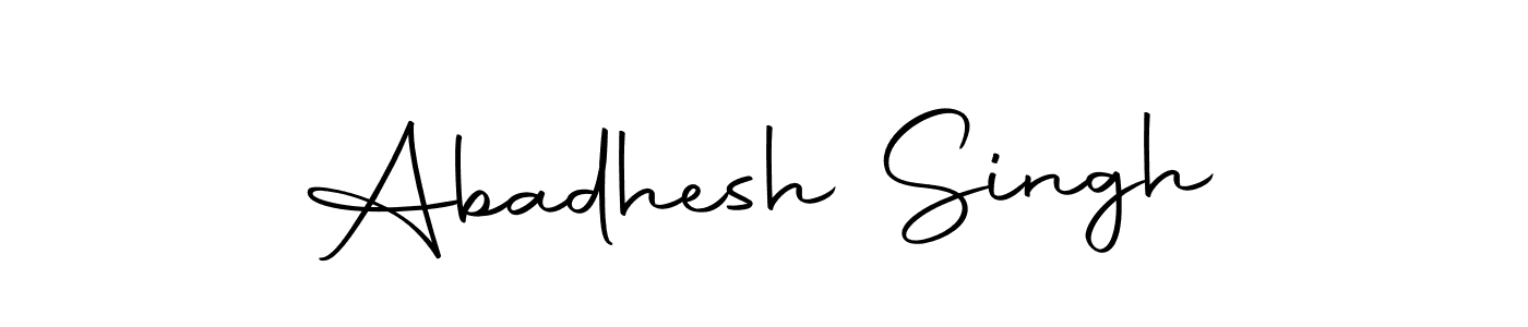 Make a beautiful signature design for name Abadhesh Singh. Use this online signature maker to create a handwritten signature for free. Abadhesh Singh signature style 10 images and pictures png