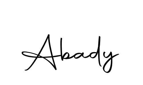 Similarly Autography-DOLnW is the best handwritten signature design. Signature creator online .You can use it as an online autograph creator for name Abady. Abady signature style 10 images and pictures png