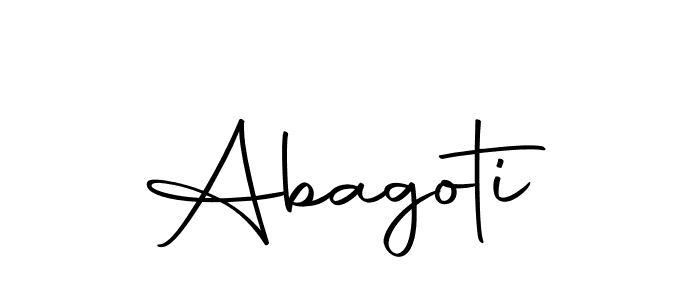 Make a beautiful signature design for name Abagoti. Use this online signature maker to create a handwritten signature for free. Abagoti signature style 10 images and pictures png