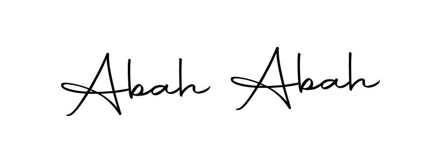 The best way (Autography-DOLnW) to make a short signature is to pick only two or three words in your name. The name Abah Abah include a total of six letters. For converting this name. Abah Abah signature style 10 images and pictures png