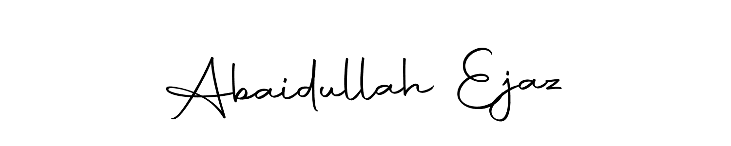 Make a beautiful signature design for name Abaidullah Ejaz. Use this online signature maker to create a handwritten signature for free. Abaidullah Ejaz signature style 10 images and pictures png