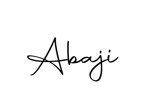 Use a signature maker to create a handwritten signature online. With this signature software, you can design (Autography-DOLnW) your own signature for name Abaji. Abaji signature style 10 images and pictures png