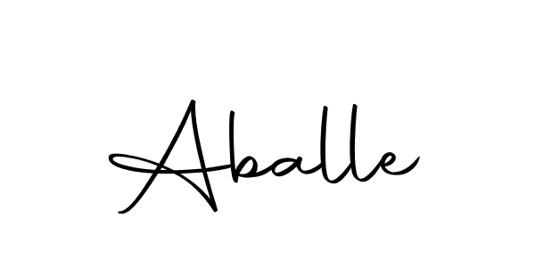 Also we have Aballe name is the best signature style. Create professional handwritten signature collection using Autography-DOLnW autograph style. Aballe signature style 10 images and pictures png