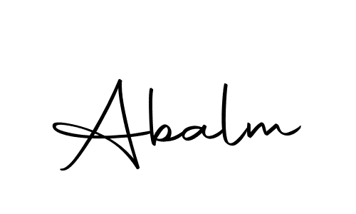 if you are searching for the best signature style for your name Abalm. so please give up your signature search. here we have designed multiple signature styles  using Autography-DOLnW. Abalm signature style 10 images and pictures png