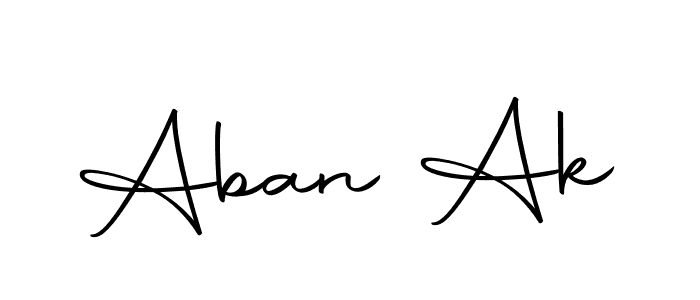 Similarly Autography-DOLnW is the best handwritten signature design. Signature creator online .You can use it as an online autograph creator for name Aban Ak. Aban Ak signature style 10 images and pictures png