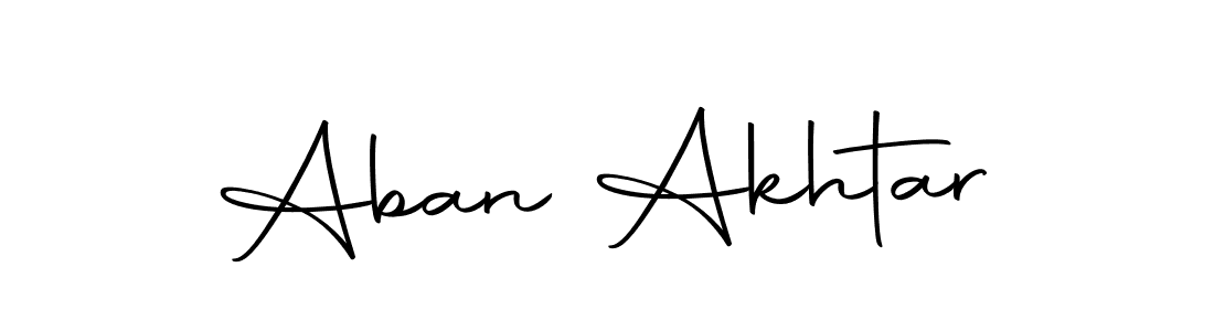 How to make Aban Akhtar signature? Autography-DOLnW is a professional autograph style. Create handwritten signature for Aban Akhtar name. Aban Akhtar signature style 10 images and pictures png