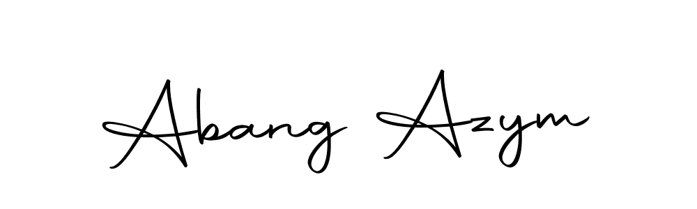 How to make Abang Azym signature? Autography-DOLnW is a professional autograph style. Create handwritten signature for Abang Azym name. Abang Azym signature style 10 images and pictures png