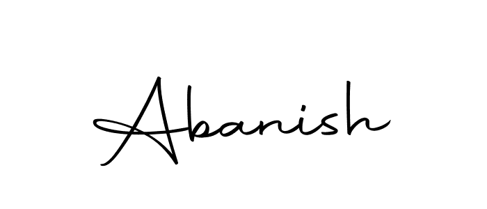 Here are the top 10 professional signature styles for the name Abanish. These are the best autograph styles you can use for your name. Abanish signature style 10 images and pictures png
