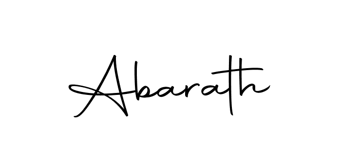 How to make Abarath signature? Autography-DOLnW is a professional autograph style. Create handwritten signature for Abarath name. Abarath signature style 10 images and pictures png