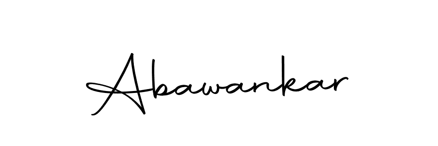 Design your own signature with our free online signature maker. With this signature software, you can create a handwritten (Autography-DOLnW) signature for name Abawankar. Abawankar signature style 10 images and pictures png