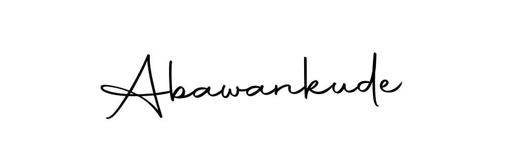 How to make Abawankude signature? Autography-DOLnW is a professional autograph style. Create handwritten signature for Abawankude name. Abawankude signature style 10 images and pictures png