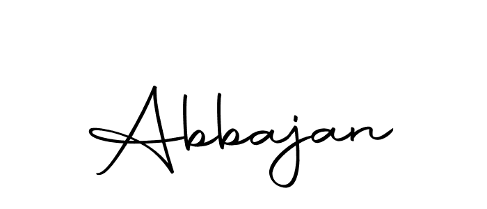 Also we have Abbajan name is the best signature style. Create professional handwritten signature collection using Autography-DOLnW autograph style. Abbajan signature style 10 images and pictures png