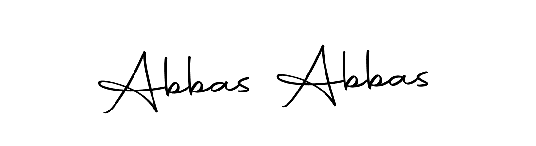 Make a beautiful signature design for name Abbas Abbas. Use this online signature maker to create a handwritten signature for free. Abbas Abbas signature style 10 images and pictures png