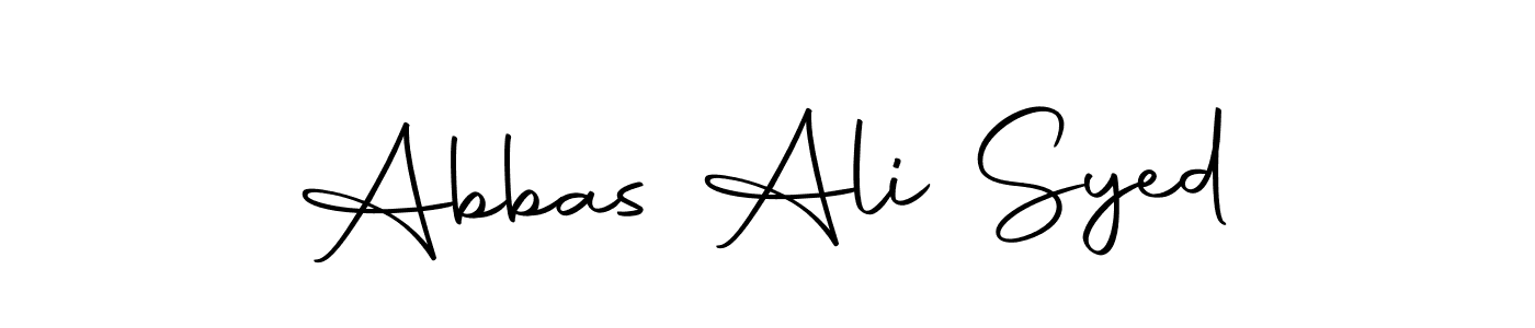 Abbas Ali Syed stylish signature style. Best Handwritten Sign (Autography-DOLnW) for my name. Handwritten Signature Collection Ideas for my name Abbas Ali Syed. Abbas Ali Syed signature style 10 images and pictures png