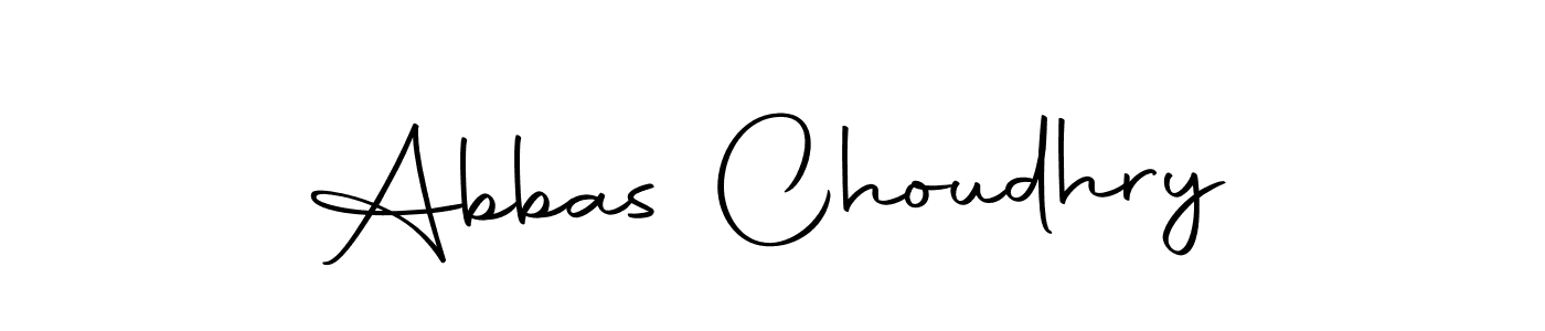 The best way (Autography-DOLnW) to make a short signature is to pick only two or three words in your name. The name Abbas Choudhry include a total of six letters. For converting this name. Abbas Choudhry signature style 10 images and pictures png