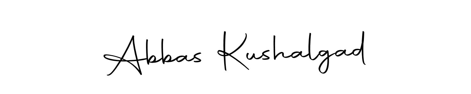 Make a beautiful signature design for name Abbas Kushalgad. Use this online signature maker to create a handwritten signature for free. Abbas Kushalgad signature style 10 images and pictures png