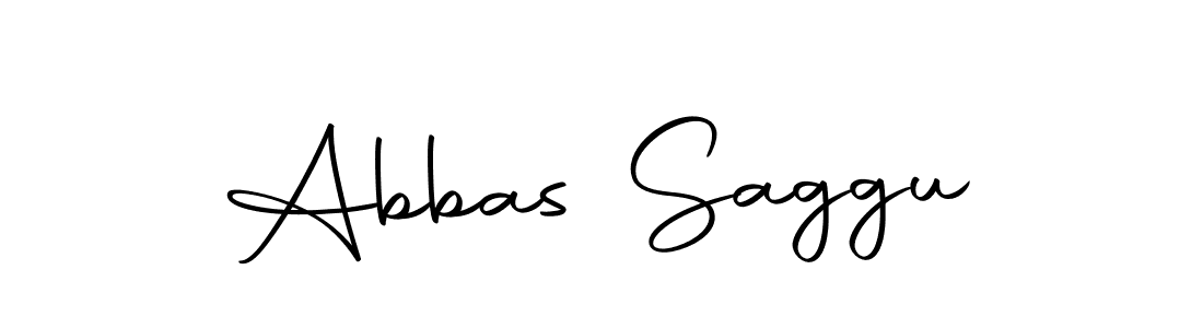 Abbas Saggu stylish signature style. Best Handwritten Sign (Autography-DOLnW) for my name. Handwritten Signature Collection Ideas for my name Abbas Saggu. Abbas Saggu signature style 10 images and pictures png