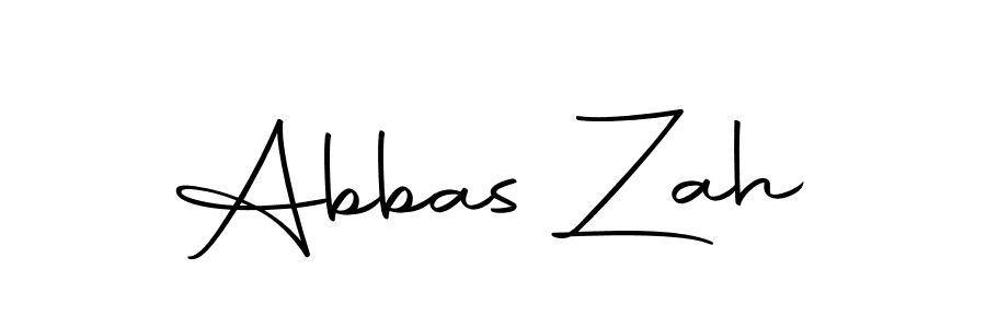 Create a beautiful signature design for name Abbas Zah. With this signature (Autography-DOLnW) fonts, you can make a handwritten signature for free. Abbas Zah signature style 10 images and pictures png