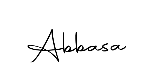 Abbasa stylish signature style. Best Handwritten Sign (Autography-DOLnW) for my name. Handwritten Signature Collection Ideas for my name Abbasa. Abbasa signature style 10 images and pictures png