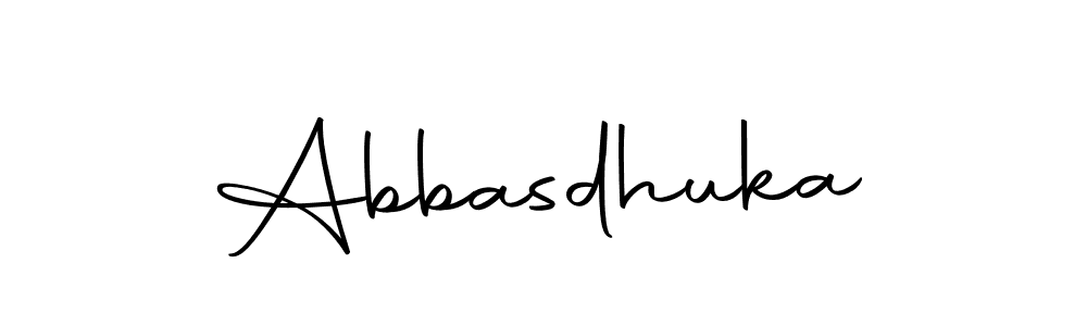 The best way (Autography-DOLnW) to make a short signature is to pick only two or three words in your name. The name Abbasdhuka include a total of six letters. For converting this name. Abbasdhuka signature style 10 images and pictures png