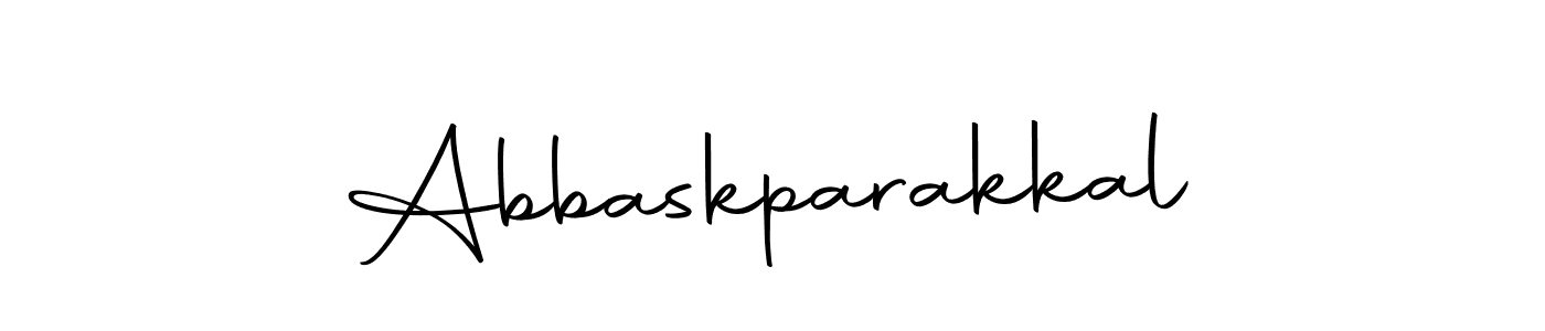 Make a beautiful signature design for name Abbaskparakkal. With this signature (Autography-DOLnW) style, you can create a handwritten signature for free. Abbaskparakkal signature style 10 images and pictures png