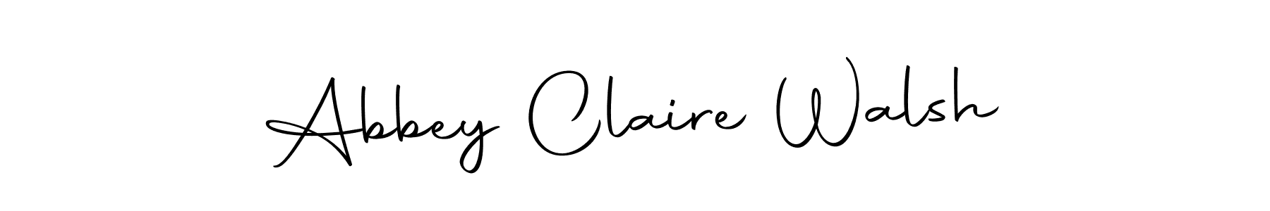 Design your own signature with our free online signature maker. With this signature software, you can create a handwritten (Autography-DOLnW) signature for name Abbey Claire Walsh. Abbey Claire Walsh signature style 10 images and pictures png