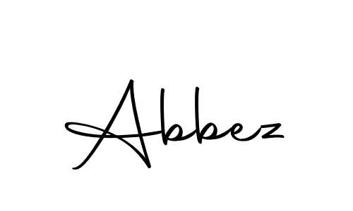 How to make Abbez name signature. Use Autography-DOLnW style for creating short signs online. This is the latest handwritten sign. Abbez signature style 10 images and pictures png