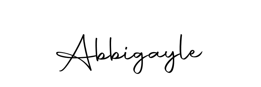 Make a beautiful signature design for name Abbigayle. With this signature (Autography-DOLnW) style, you can create a handwritten signature for free. Abbigayle signature style 10 images and pictures png