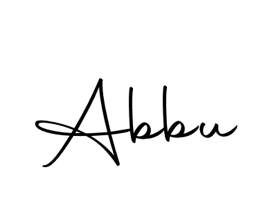 How to make Abbu signature? Autography-DOLnW is a professional autograph style. Create handwritten signature for Abbu name. Abbu signature style 10 images and pictures png