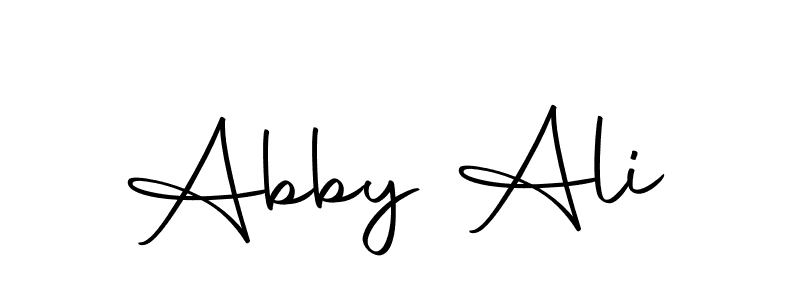 You can use this online signature creator to create a handwritten signature for the name Abby Ali. This is the best online autograph maker. Abby Ali signature style 10 images and pictures png