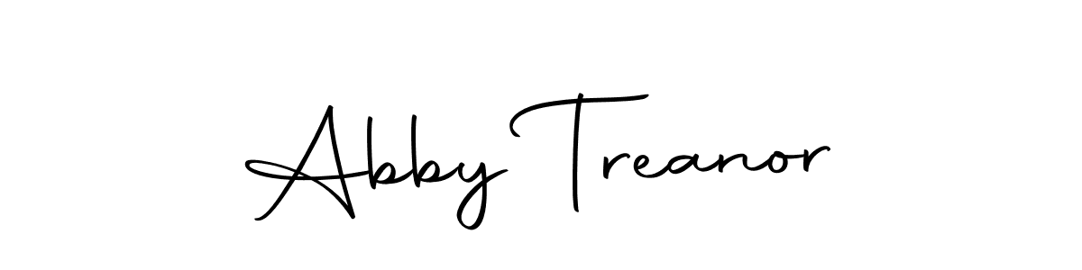 You should practise on your own different ways (Autography-DOLnW) to write your name (Abby Treanor) in signature. don't let someone else do it for you. Abby Treanor signature style 10 images and pictures png