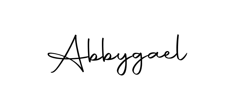 The best way (Autography-DOLnW) to make a short signature is to pick only two or three words in your name. The name Abbygael include a total of six letters. For converting this name. Abbygael signature style 10 images and pictures png