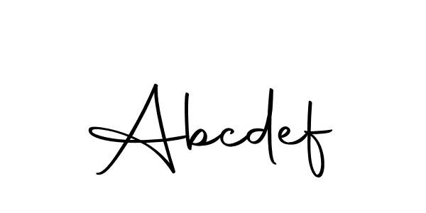 It looks lik you need a new signature style for name Abcdef. Design unique handwritten (Autography-DOLnW) signature with our free signature maker in just a few clicks. Abcdef signature style 10 images and pictures png