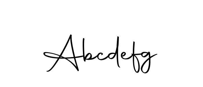 Make a beautiful signature design for name Abcdefg. With this signature (Autography-DOLnW) style, you can create a handwritten signature for free. Abcdefg signature style 10 images and pictures png