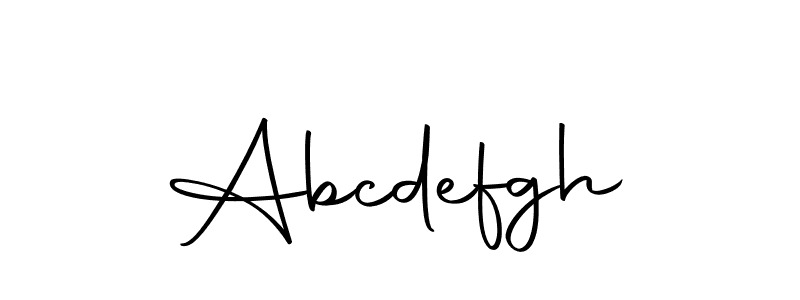 How to make Abcdefgh signature? Autography-DOLnW is a professional autograph style. Create handwritten signature for Abcdefgh name. Abcdefgh signature style 10 images and pictures png